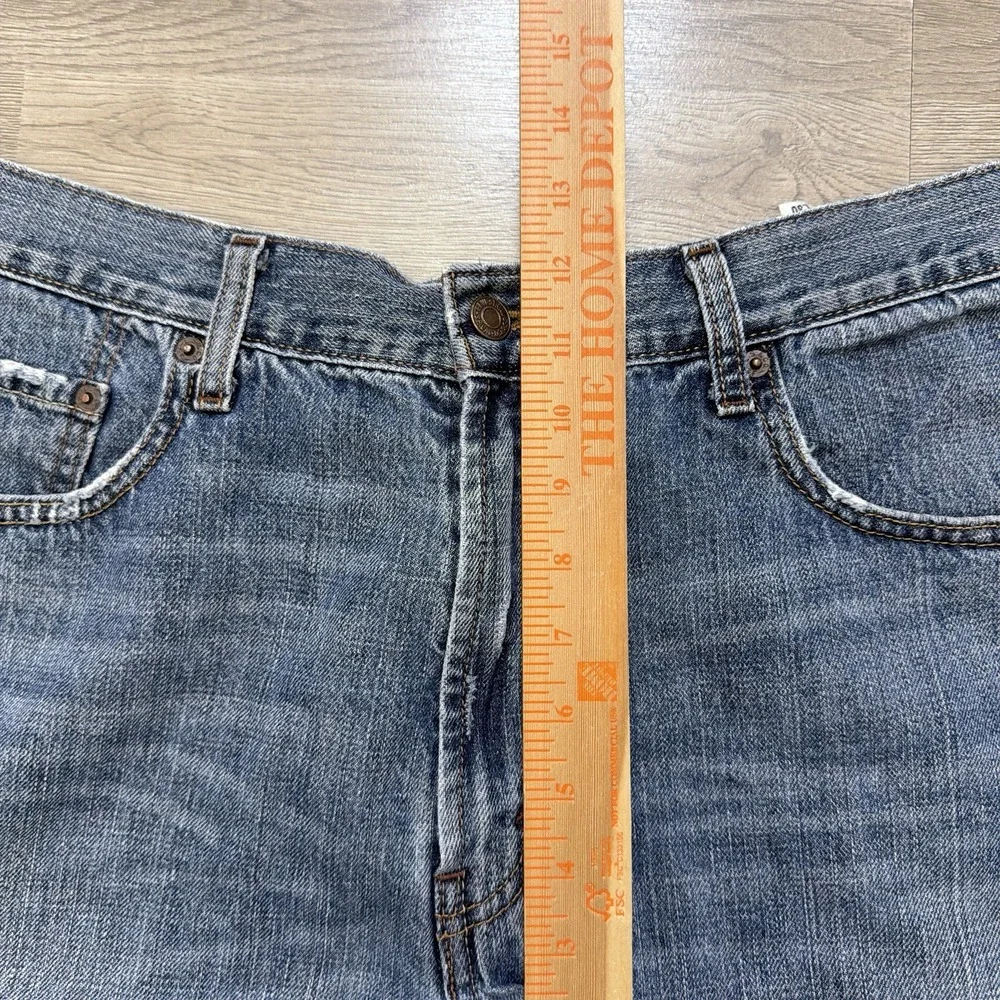 Levi's 569 Jeans Mens 34x28 Blue Loose Straight Baggy Y2K 2008 Denim